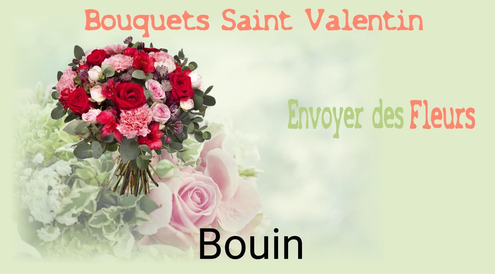 Roses de Saint-Valentin livrées à Bouin